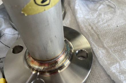 溶接配管　製作